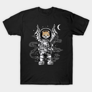 Astronaut Dogelon Mars Coin To The Moon Crypto Token Cryptocurrency Wallet Birthday Gift For Men Women Kids T-Shirt